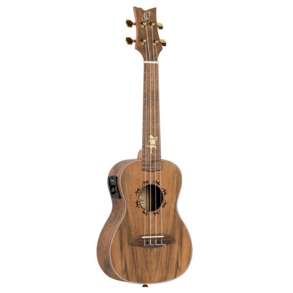 ORTEGA Lizard Series Concert Ukulele 4 String - Paldao Natural + Bag (LIZARD-CC-GB)