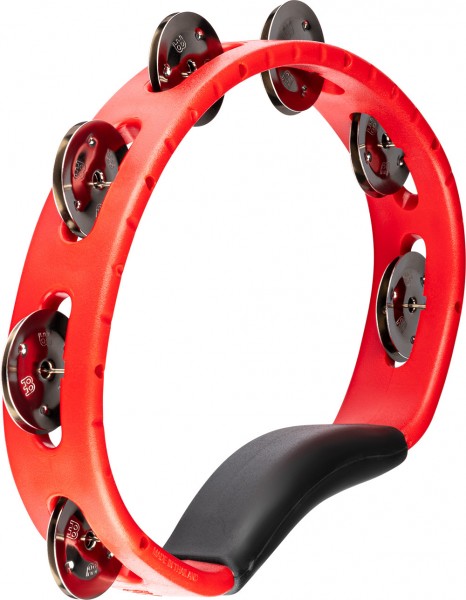 MEINL Percussion Headliner® Series Molded ABS Tambourine - Red (HTR)