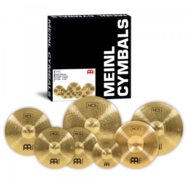 MEINL Cymbals HCS Super Cymbal Set (HCS-SCS)