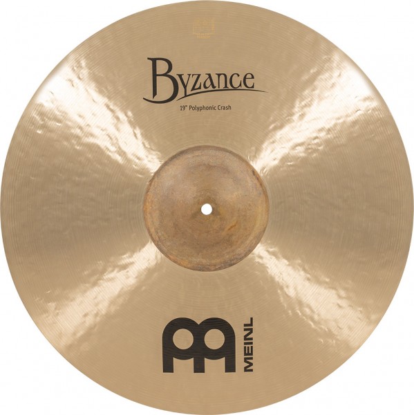 MEINL Cymbals Byzance Traditional Polyphonic Crash - 19" (B19POC)