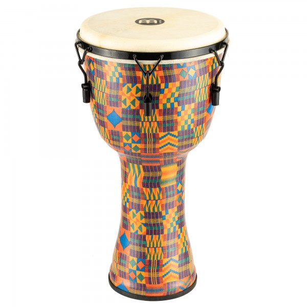 MEINL Percussion Travel Series Djembe - Kenyan Quilt, Large - Goat Head (PMDJ2-L-G)