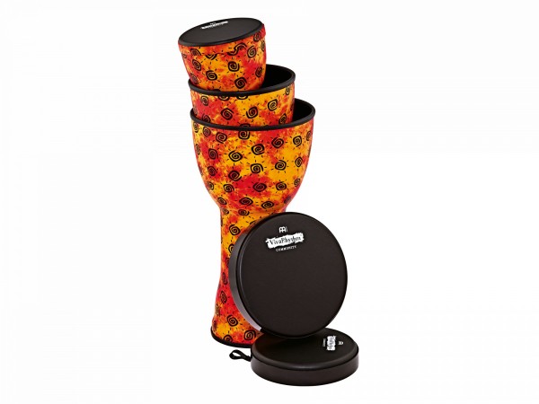 MEINL Drum Circle Djembes Series Pop Off Djembe Set - 3 pcs (VR-SDJSET-NH)