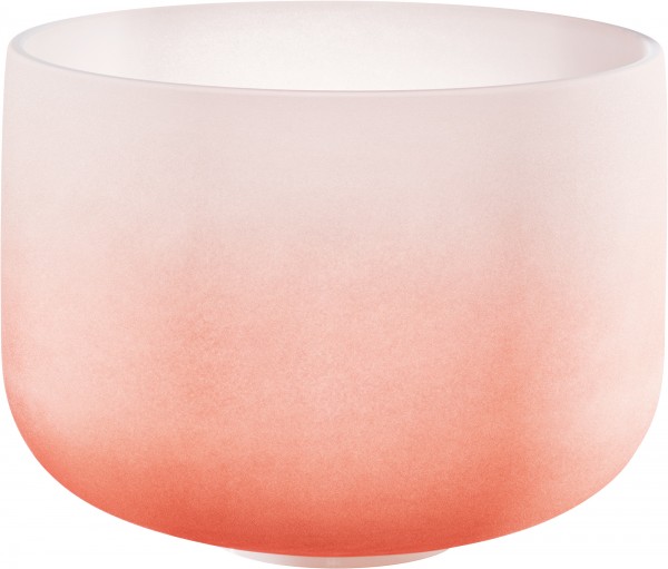 Meinl Sonic Energy 13" color-frosted Crystal Singing Bowl D4, Orange, 440 Hz, Sacral Chakra (CSBC13D)