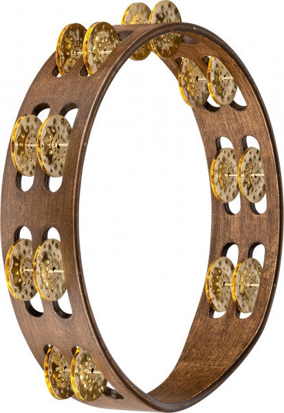 MEINL Percussion Traditional Wood Series Tambourine - 10" (TA2V-WB)
