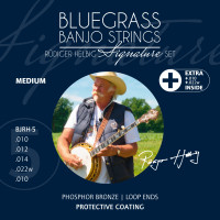 ORTEGA Rüdiger Helbig Signature Bluegrass Banjo Strings - Medium (BJRH-5)