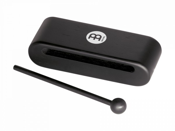 MEINL Percussion Wood Block - medium, black (MWB1BK)