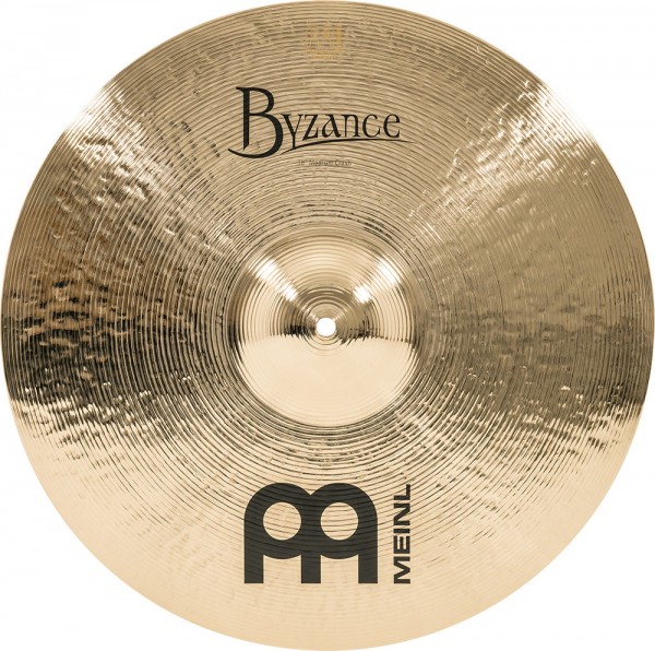 MEINL Cymbals Byzance Brilliant Medium Crash - 18" (B18MC-B)