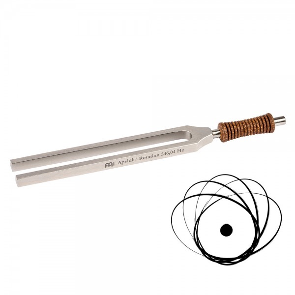 MEINL Sonic Energy Therapy Tuning Fork- Apsidis' rotation - 246.04 Hz (TTF-M-AR)