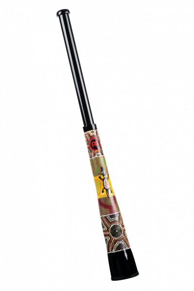 MEINL Percussion Synthetic Series Slide Travel Didgeridoo - 24" - 60" + Bag (TSDDG2-BK)