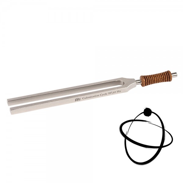MEINL Sonic Energy Therapy Tuning Fork - Culmination Cycle - 187.61 Hz (TTF-M-CU)