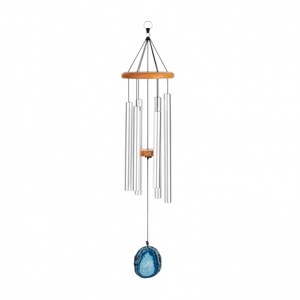 Meinl Sonic Energy Blue Agate Meditation Chime 29"/73 cm - 432 Hz - Silver (BAMC29S)