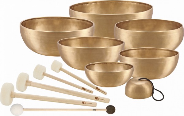 Meinl Sonic Energy 7-piece Singing Bowl Chakra Set - 250/700/1000/1400/1500/1800/2200g (SB-SET-CHA)