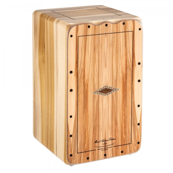 MEINL Percussion Artisan Edition Cajon Fandago Line - Indian Heartwood, Tulip Poplar (AEFLIH)