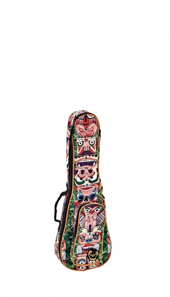 KEIKI Designer Series Concert Ukulele Bag - Totem (KUB-TM-CC)