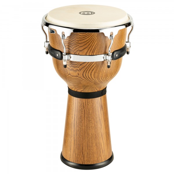 MEINL Percussion Floatune Series Djembe 12" - Zebra Finished Ash Matte (DJW3ZFA-M)