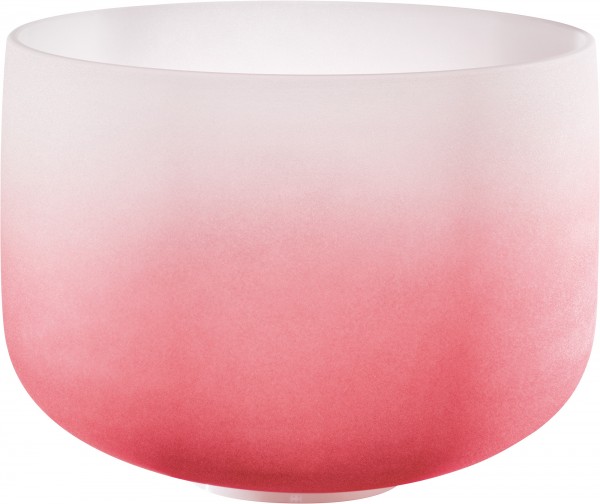 MEINL Sonic Energy Crystal Singing Bowl, color-frosted, 14" / 36 cm, Note C4, Root Chakra (CSBC14C)