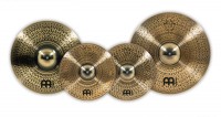 MEINL Cymbals Pure Alloy Custom Cymbal Set - 14” / 18” / 20” (PAC141820)