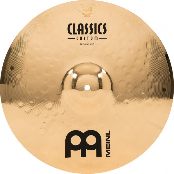 MEINL Cymbals Classics Custom Brilliant Medium Crash - 16" (CC16MC-B)