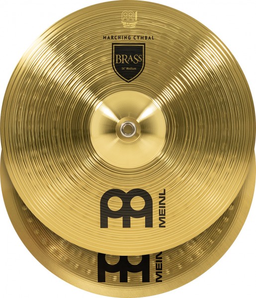 MEINL Cymbals Marching Medium - 14" Brass (MA-BR-14M)