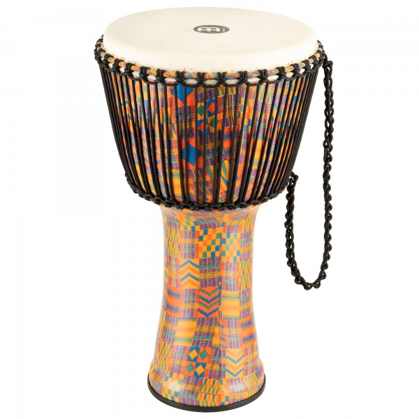 MEINL Percussion Travel Series African Djembe - Kenyan Quilt, Extra-Large - Goat Head (PADJ2-XL-G)