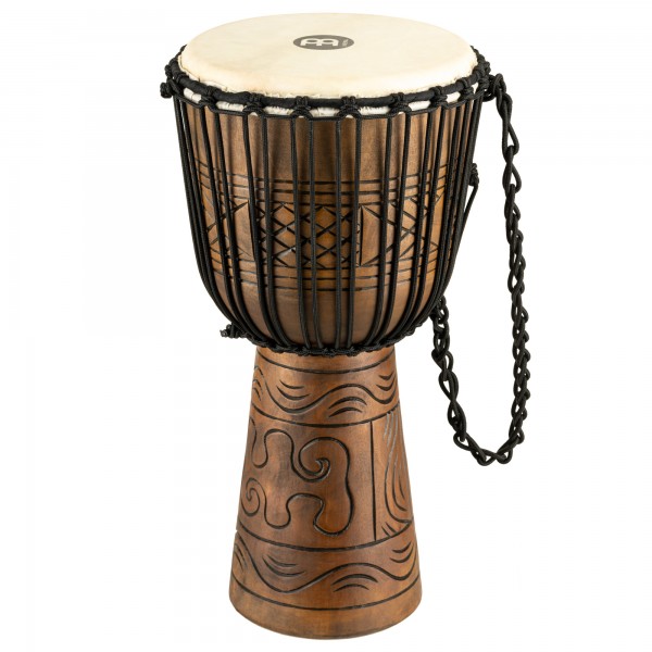 MEINL Percussion Headliner Rope Tuned Artifact Series Djembe - 12" (HDJ17-L)