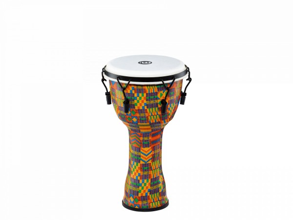 MEINL Percussion Travel Series Djembe - Kenyan Quilt, Medium - Synthetic Head (PMDJ2-M-F)