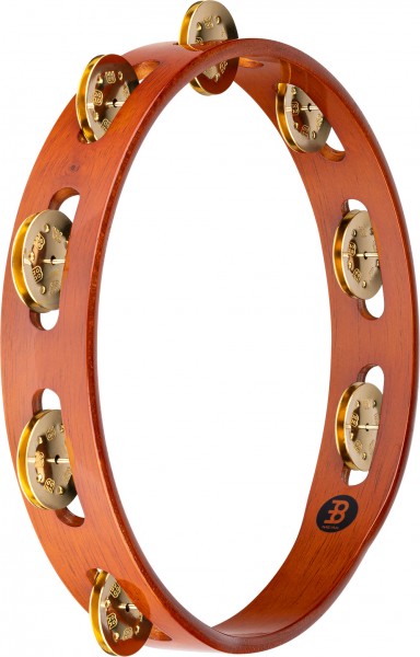MEINL Percussion Traditional Wood Series Tambourine - 10" (TA1B-AB)