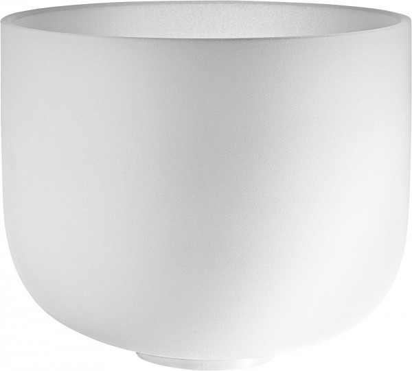 Meinl Sonic Energy 11" white-frosted Crystal Singing Bowl F4, 432 Hz, Heart Chakra (CSB11F)