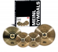 MEINL Cymbals Pure Alloy Custom Cymbal Set - 14” / 18” / 20” (PAC141820)