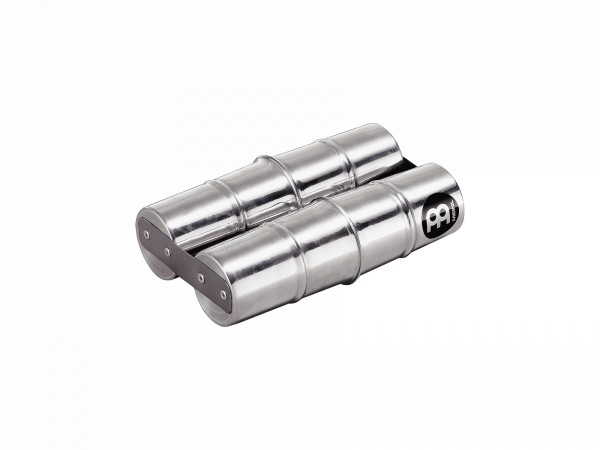 MEINL Percussion Double Aluminum Samba Shaker - Small (SSH2-S)