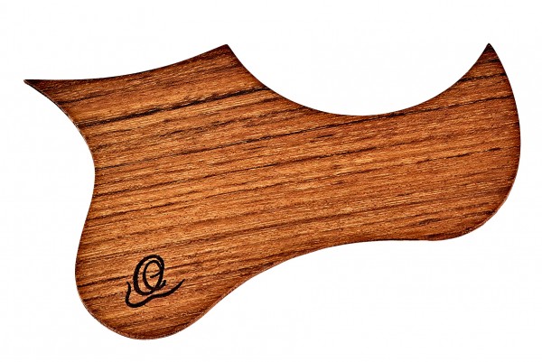 ORTEGA Wooden Pickguard for Ukulele - Walnut for CC & SO (OWPSC-WN)