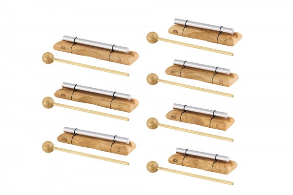 Meinl Sonic Energy Planetary Tuned Energy Chimes Chakra Set -7 pcs (EC-SET-CHA-7)