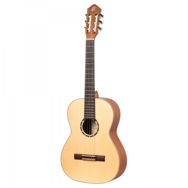 ORTEGA Family Series Classical Guitar 7/8 Lefty - Natural + Bag (R121-7/8-L)