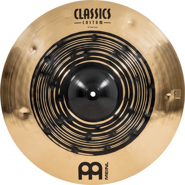 MEINL Cymbals Classics Custom Dual Crash - 19" (CC19DUC)