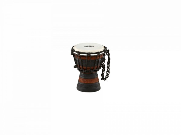 NINO Percussion Earth Rhythm Series Original African Style Rope Tuned Wood Djembe - 4 1/2" (NINO-ADJ3-XXS)