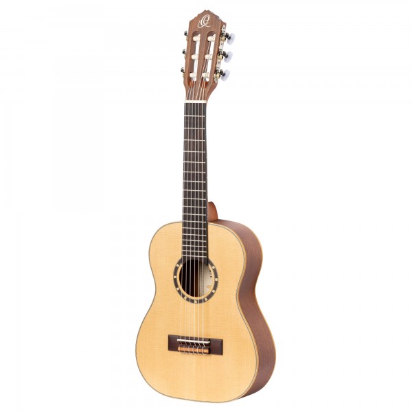 ORTEGA Family Series Classical Guitar 1/4 Lefty - Natural + Bag (R121-1/4-L)