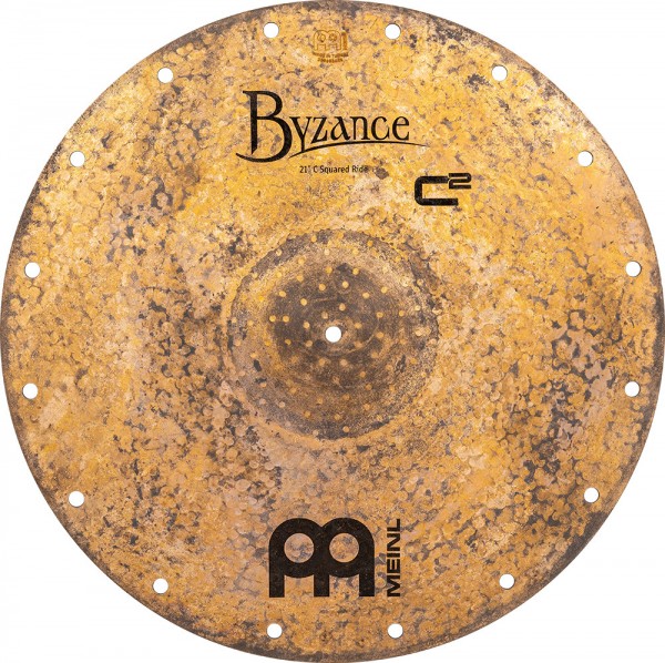 MEINL Cymbals Byzance Vintage Chris Coleman Signature C Squared Ride - 21" (B21C2R)