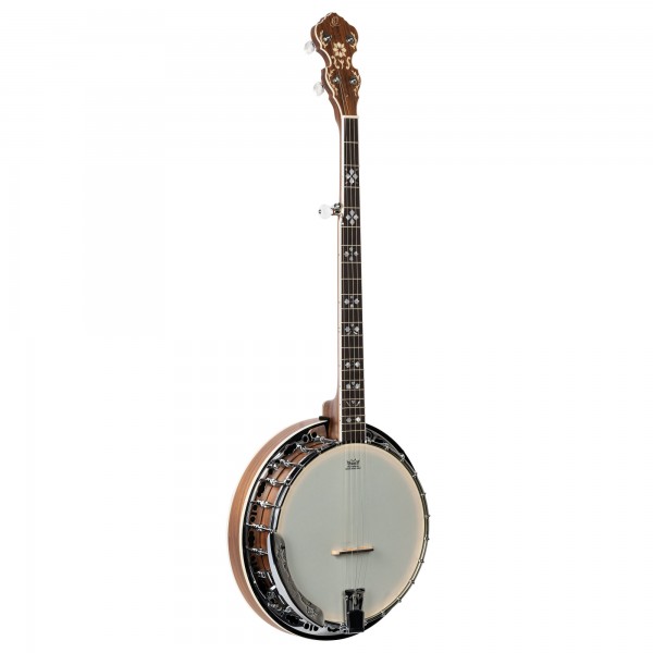 ORTEGA Falcon Series Banjo 5 String - Burl Walnut Natural + Bag (OBJ550W-SNT)