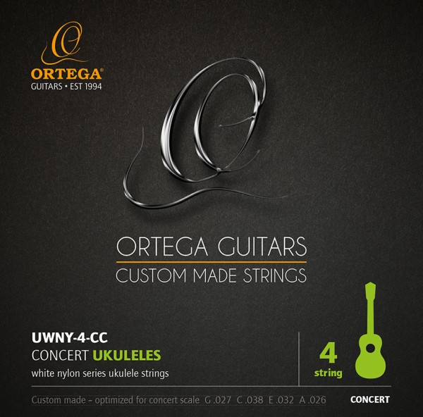 ORTEGA Strings - for Concert-Ukulele (UWNY-4-CC)