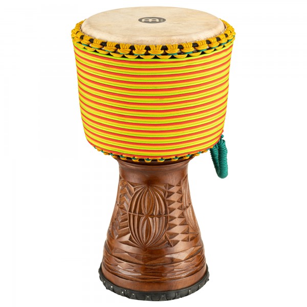 MEINL Percussion Artisan Serie Tongo Carved Djembe - 12” Rope around (AE-DJTC1-L)