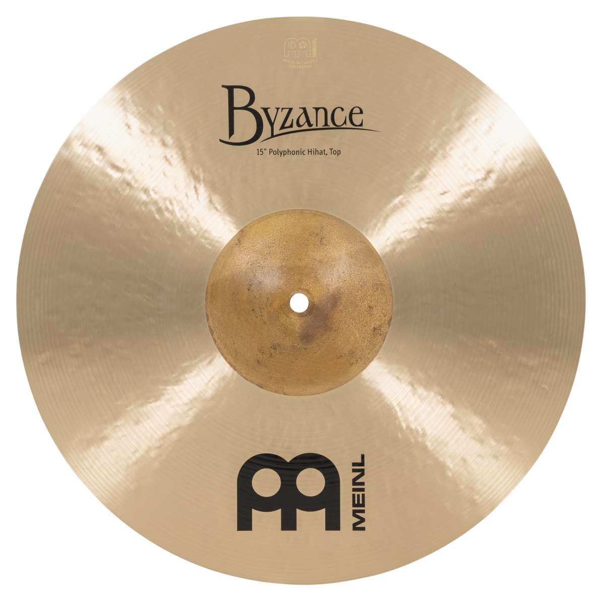 MEINL Cymbals Byzance Traditional Polyphonic HiHat 15 B15POH Byzance Traditional Byzance Meinl Cymbals MeinlShopCom