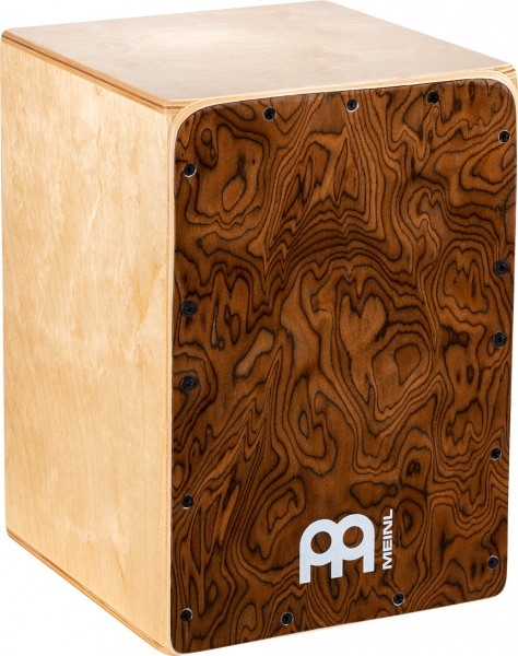 MEINL Percussion Jam Series Snare Cajon 50 - Burl Wood (JC50BW)