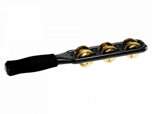 MEINL Percussion Professional Series Jingle Stick - Black/Brass Jingles (JG1B-BK)