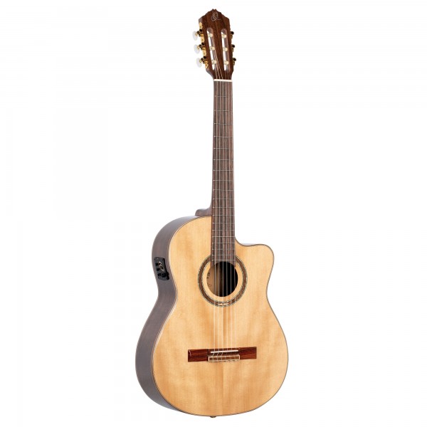 ORTEGA Performer Series 4/4 Classical Guitar 6-String - Natural + Gig Bag (RCE158SN)