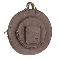 MEINL Cymbals Vintage Hyde Cymbal Bag 22" - Dark Brown (MVHC22DB)