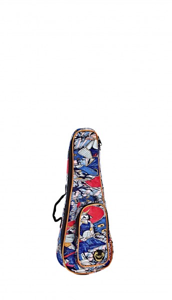 KEIKI Designer Series Soprano Ukulele Bag - Samurai (KUB-SR-SO)