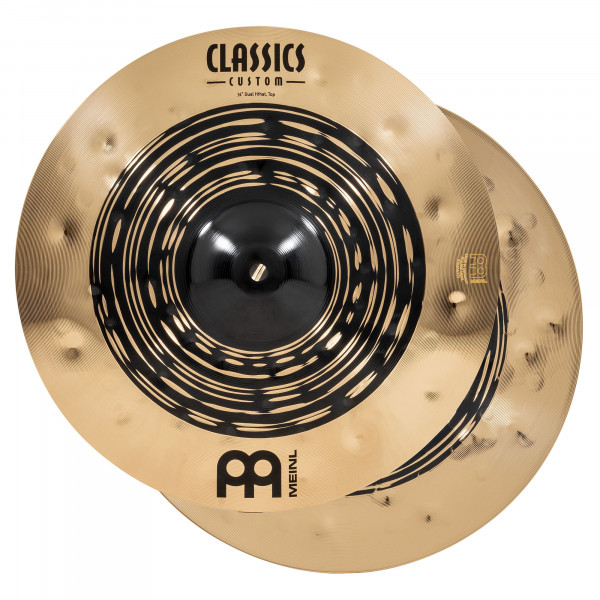 MEINL Cymbals Classics Custom Dual HiHat - 14" (CC14DUH)