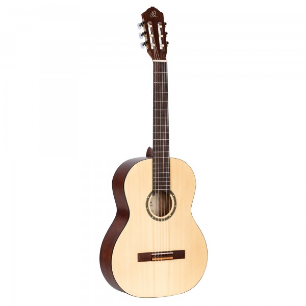 ORTEGA Student Series Pro 4/4 Classical Guitar 6 String - Solid Spruce / Catalpa Natural (R55)