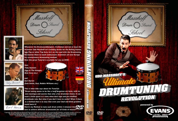 DVD Udo Masshoff's Ultimate Drumtuning Revolution - powered by Evans (DVD11)