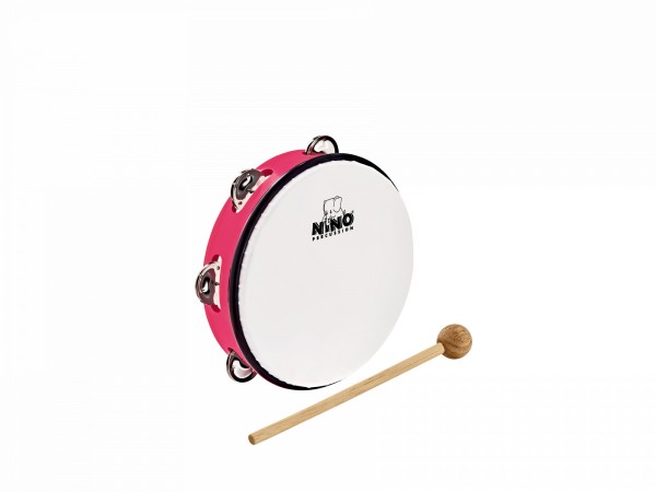 NINO Percussion Molded ABS Tambourine - 8" (NINO51SP)